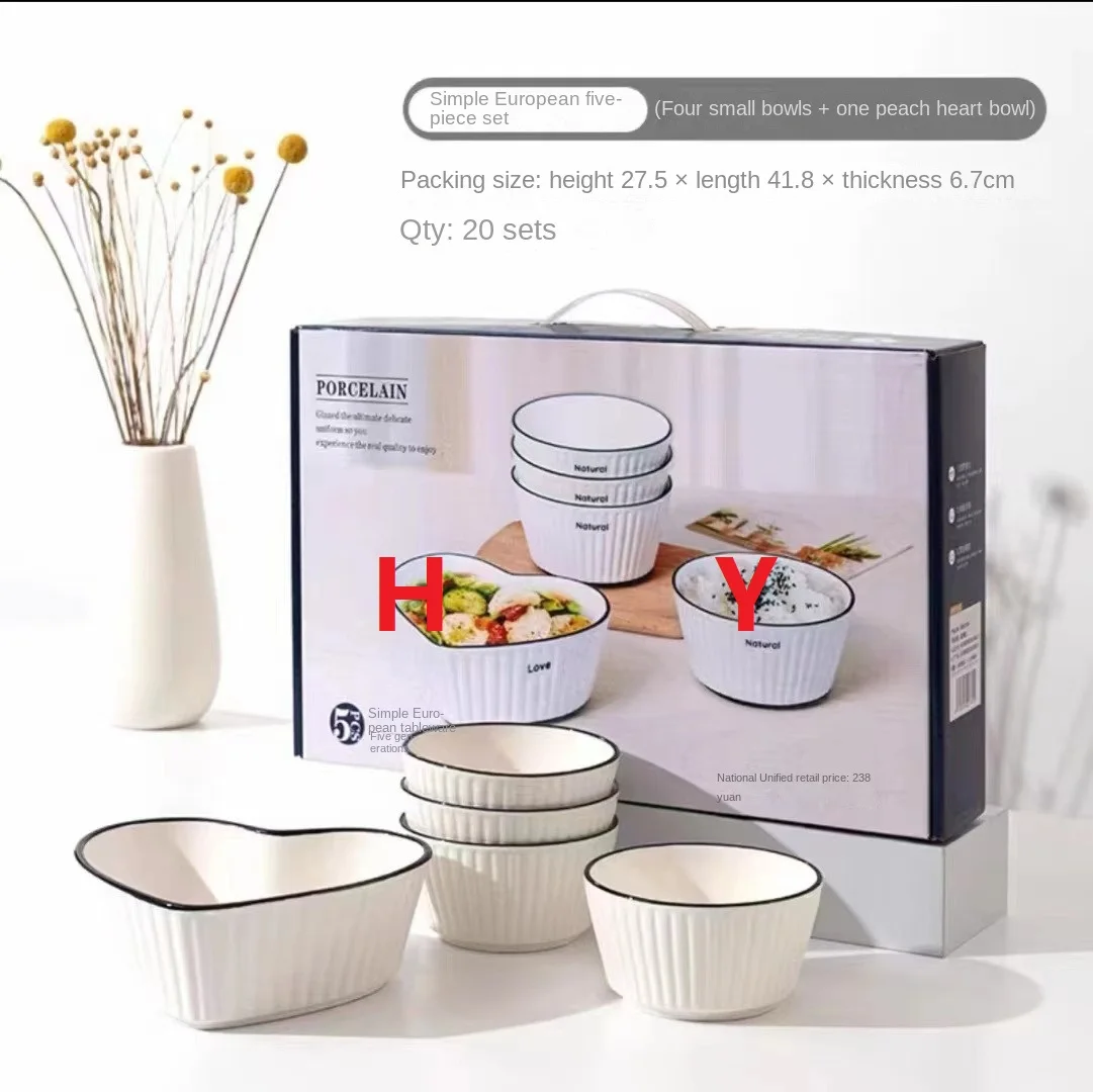Baking Tray Wholesale Porcelain Bakeware New Arrival Home Kitchen White Dinnerware Sets Plate Oval Ceramic Modern Party