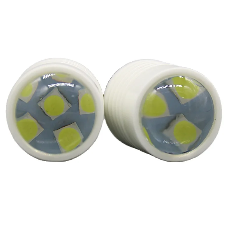 Amber 3030 6SMD Ceramic Car LED Bulbs 7W 1156 1157 Brake Reverse Turn Signal Light Car LED Light