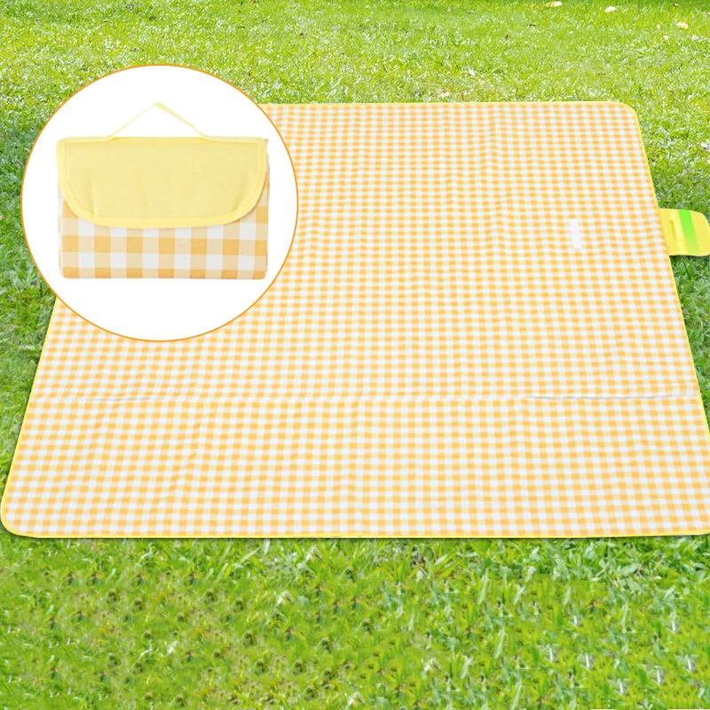 Wholesale Spring Picnic Blanket Outdoor Folding Moisture-Proof Portable Picnic Mats Waterproof Camping Picnic Mat