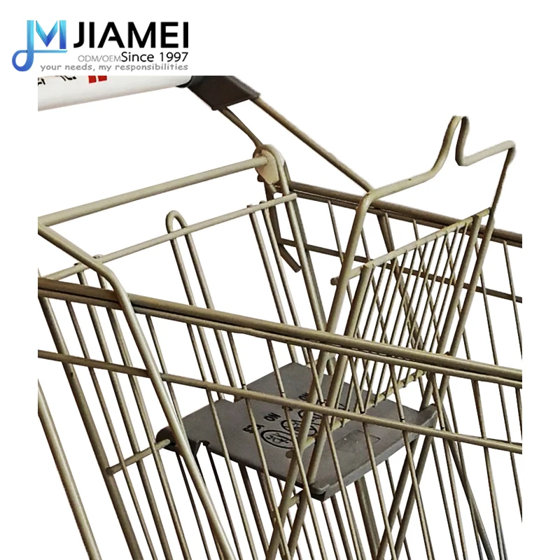 JIAMEI большая Тележка для покупок лидер продаж высококачественная металлическая тележка супермаркетов