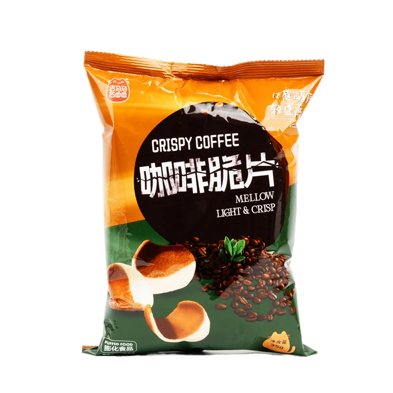 Hot Sale Crispy Coffee Chips Rich Soft Texture with Fruit Vegetable Flavors 0 Preservatives Added Halal Certified Salted Taste