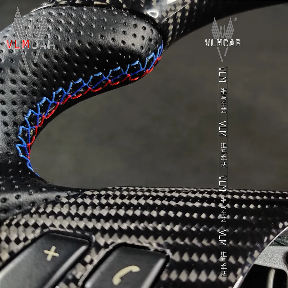 Carbon fiber steering wheel for BMW E60 M5 5Series/All BMW models can be customized