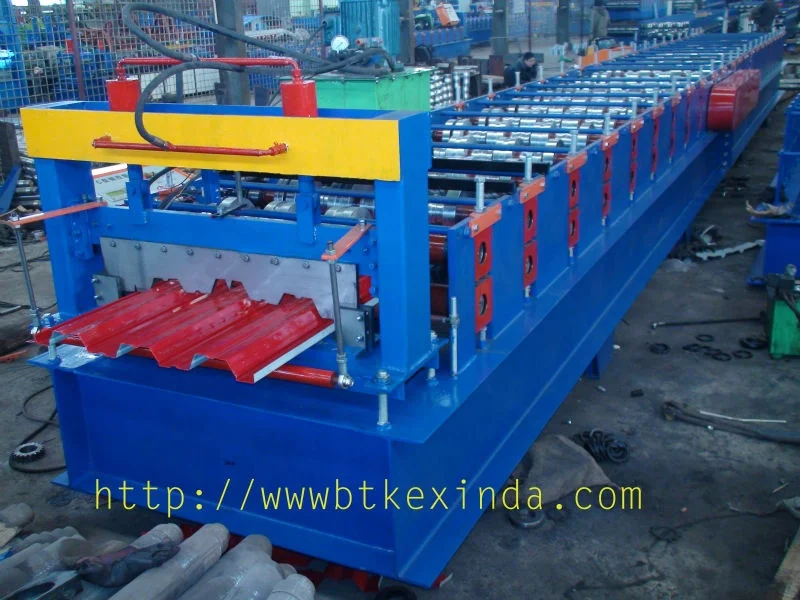 
Galvanized Sheet Metal Roofing Used Steel Decking Floor Tile Making Machine Price 