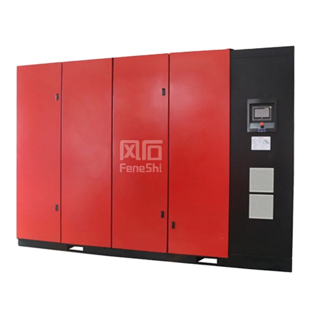 
200 kw 270 HP Electric Industrial Rotary Screw Air Compressor 200Kw Industrial AC Power 270Hp Screw Air Compressor 