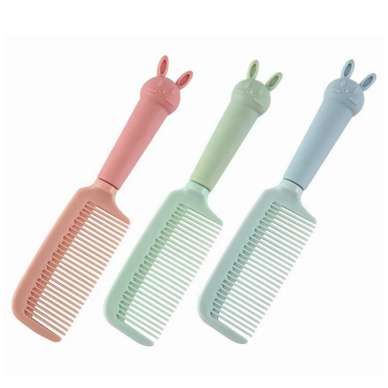 2023 Internet Celebrity Custom Logo Cartoon Handle Hairdressing Brush Anti Static Hair Combs for Women
