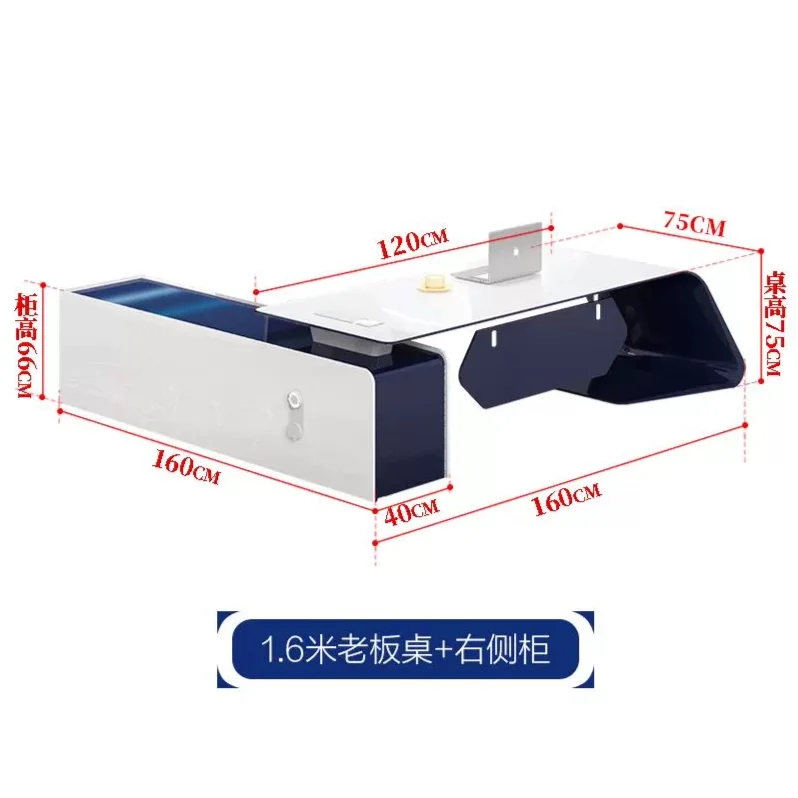 XTKD-43 Office furniture manager made in china boss office furniture luxury Boss table boss desk manager desk ceo desk