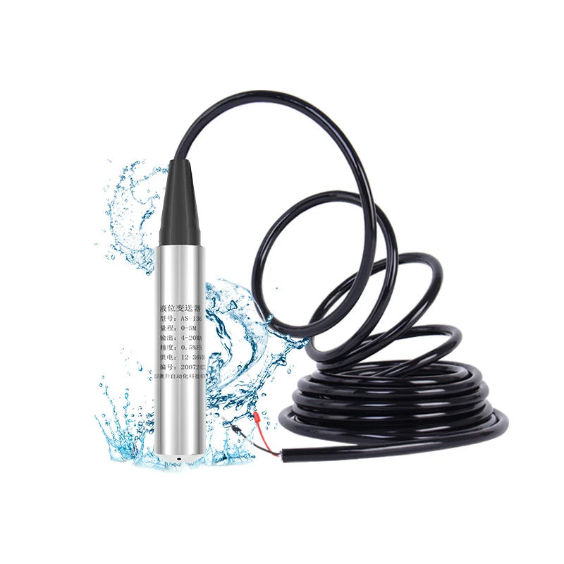 AOSHENG fuel tank level measurement instruments diesel fuel level sensor 4-20ma