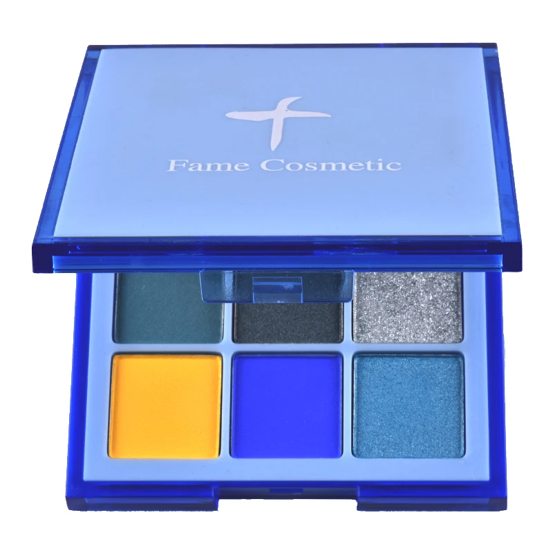 New luxury cosmetics  Hot Sale High Pigment  Glitter Private label 9 colours eyeshadow palette