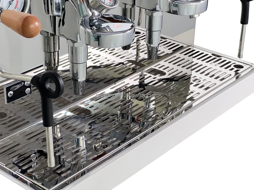 Factory Price E61 Brew Head Espresso Barista 2 Groups Electric Commercial Coffee Machine With Milk Frother
