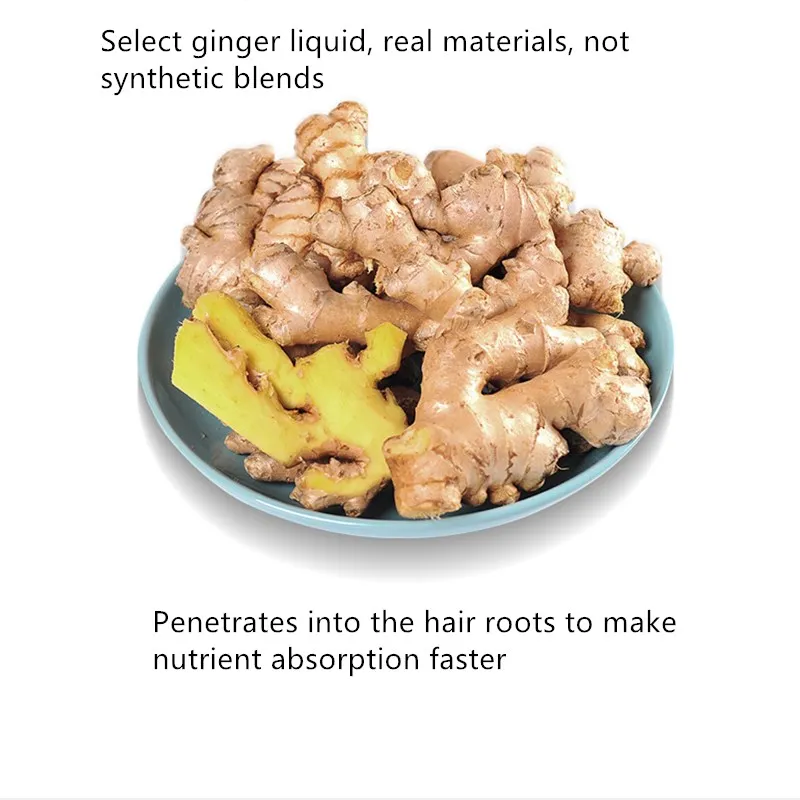 Шампунь JOMTAM ginger шелковистый и упругий мягкое очищающее масло для контроля шампунь с имбирем кожи головы роста волос 400