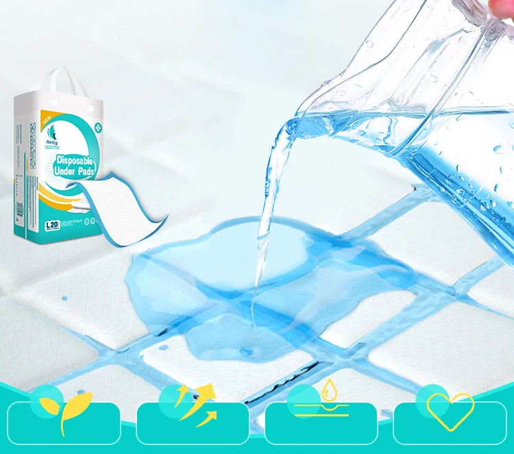 adult nursing pads disposable pads for the elderly adult underpads 60x90