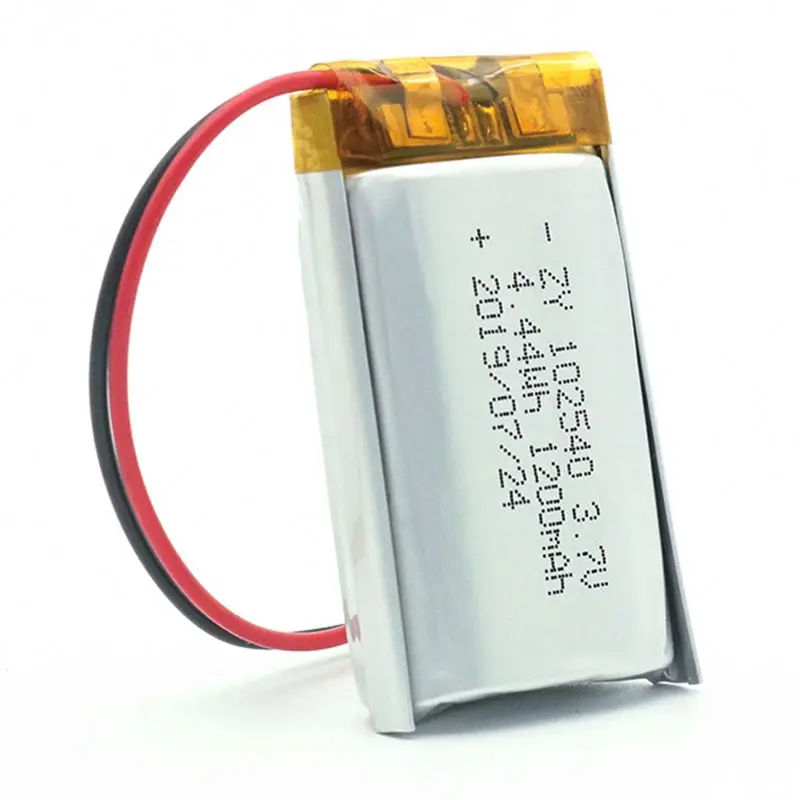 
China Manufacturer Wholesale 803048 5V 3.7V 102540 1200mAh Lipo Li-polymer Battery 