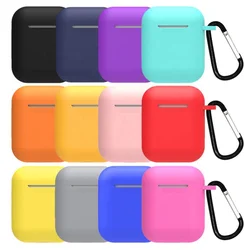 Mini Soft Silicone Case For Airpods Shockproof Cover For AirPods Earphone Cases Ultra Thin Protector Case