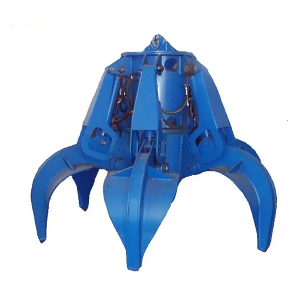Electro Hydraulic Rotating Grab Bucket 5 Tonne For Crane Or Excavator
