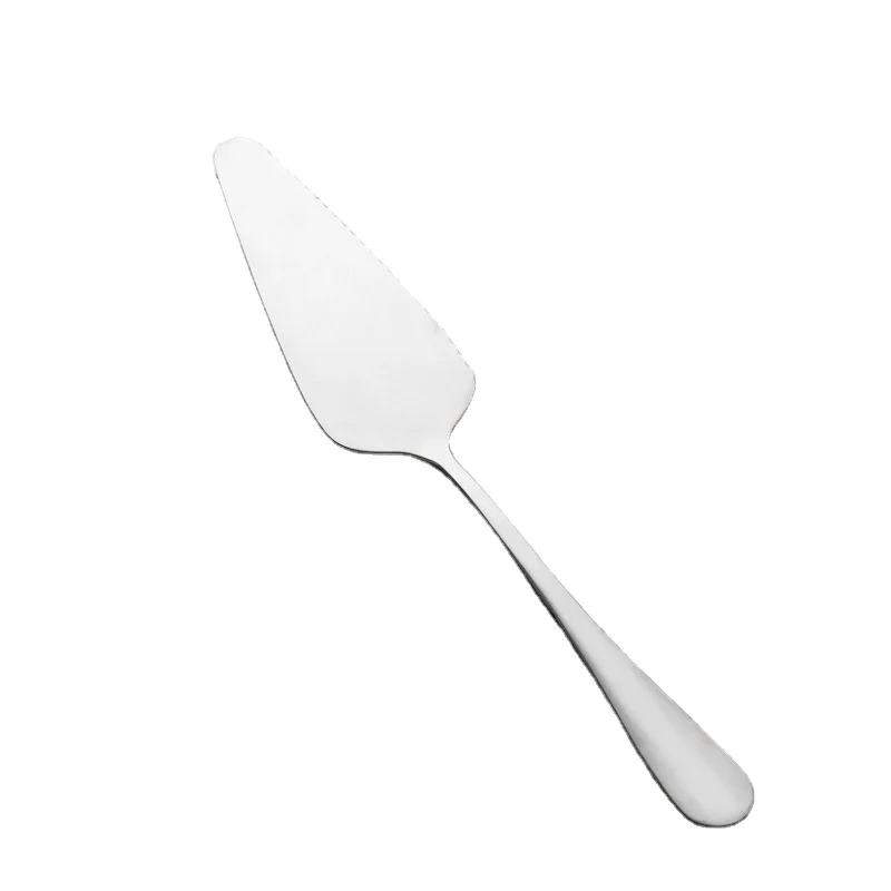 Cake Server Shovel Serrated Edge Blade Pie Cutter Kitchen Stainless Steel Pizza Server