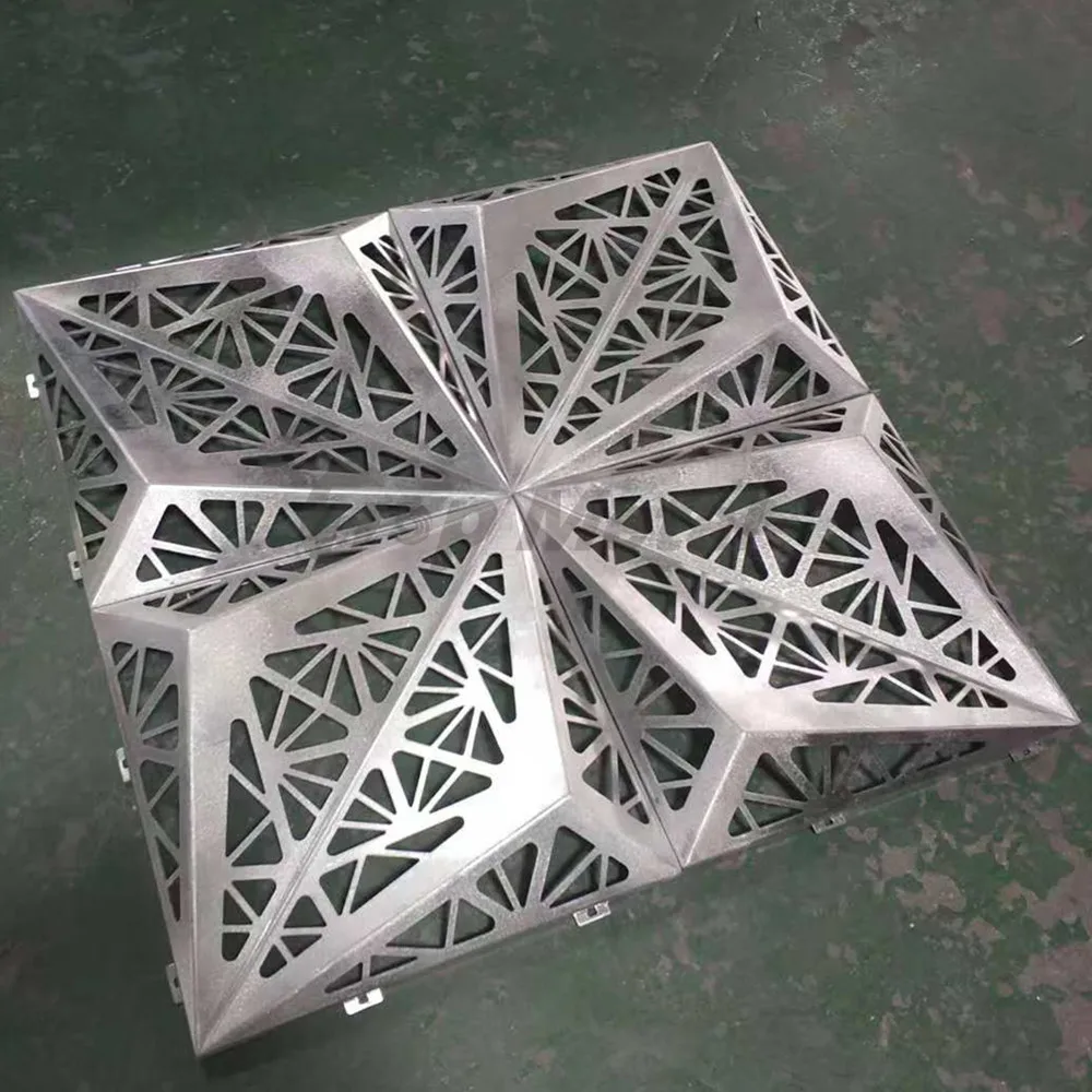 Aluminum 3d Carved Wall Facade Panel