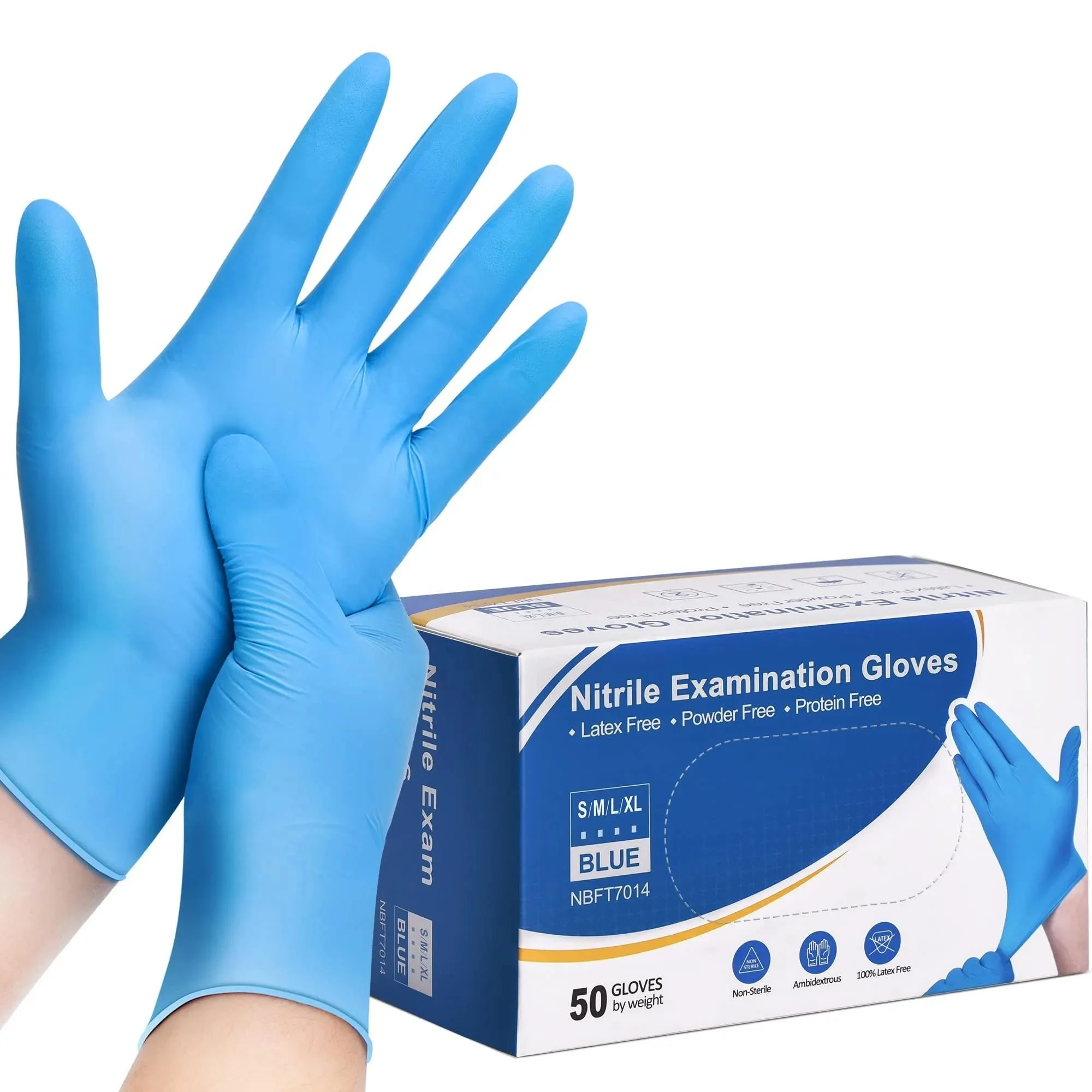 Factory Wholesale Safety Biodegradable Gloves Industrial Examination Hand Gloves For Widely Use