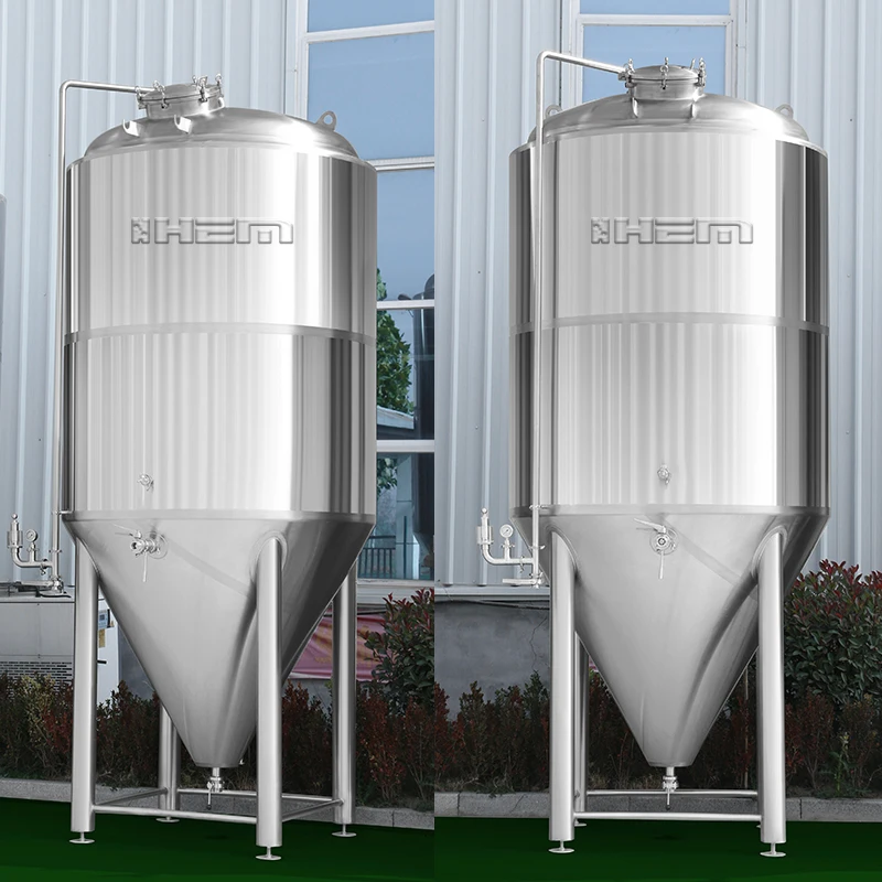  Резервуар для ферментации пива конической формы из нержавеющей стали 40BBL 4000L хороший поставщик
