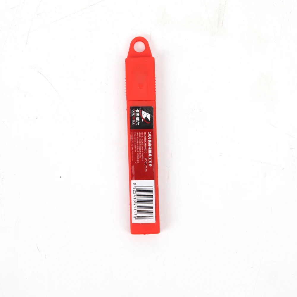 KAFUWELL KU4001C High Quality 9mm Small Size Beauty Blade Carbon Steel Film Engraving Paper Cutting Utility Knife
