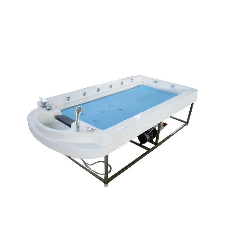 spa equipment body water massage shower bed in salt bath for health