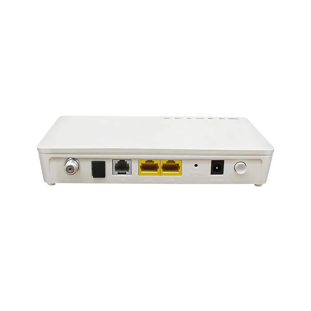 Popular ONT with RF GPON EPON HG8012H with 1GE+1FE+1TEL+CATV
