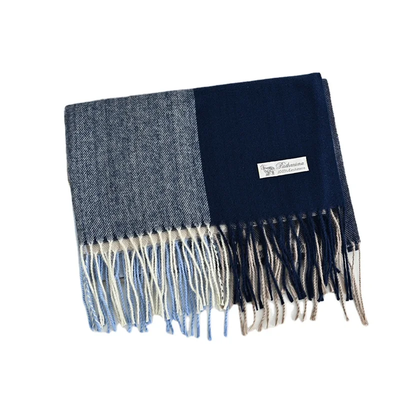 Autumn and winter new cashmere designer scarf men and women fashion warm shawl lovers bib wholesale