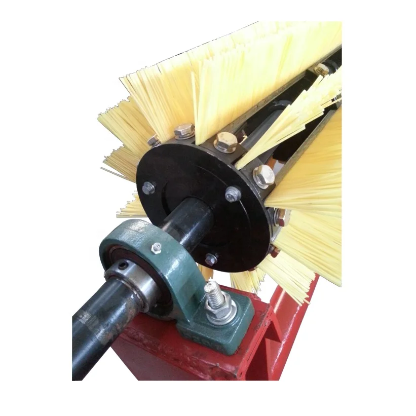 Industrial nylon bristles spiral rotary brushes roller for conveyor belt cleaning