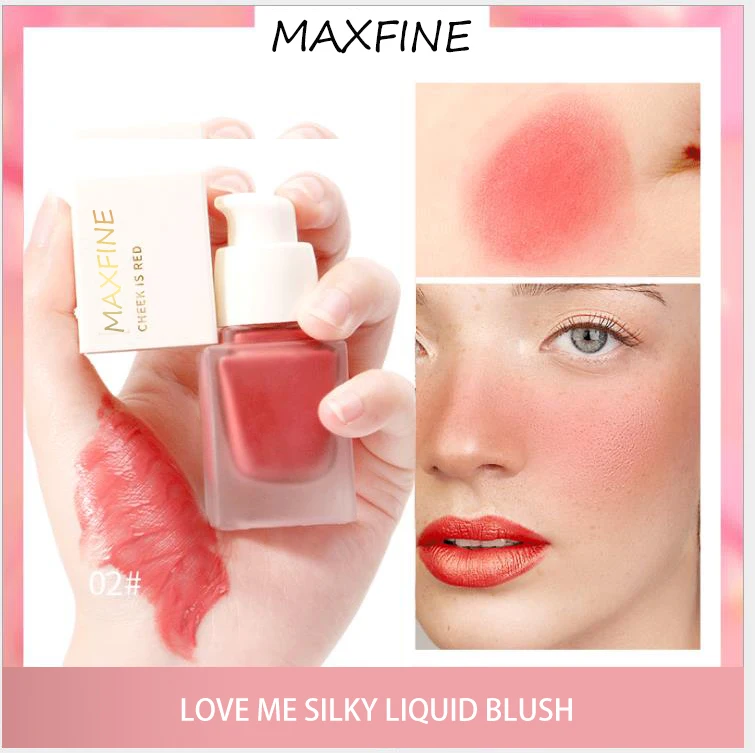 Hot style blusher moisturizing repair brightening natural nude makeup liquid blush