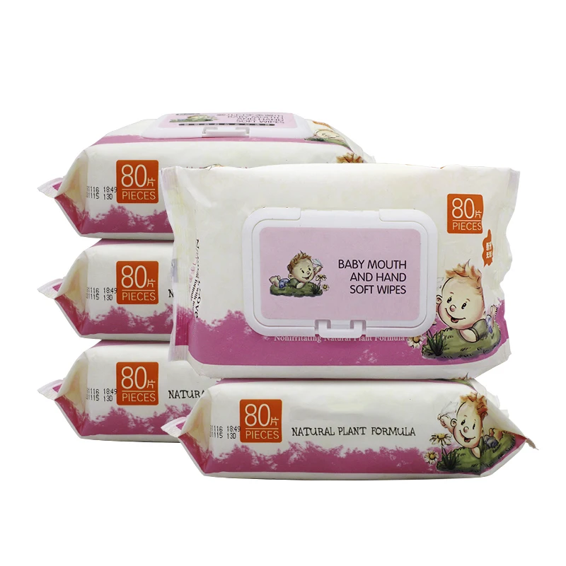 Eco Friendly Biodegradable Baby Wipes Spunlace Comfortable New Born Water Based Organic Reusable Baby Wipes