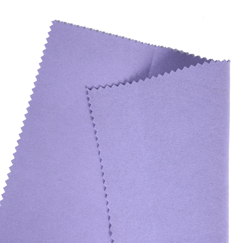 Multifunctional Faux Suede PU Leather Upper Material Shoes Fabric Made In China