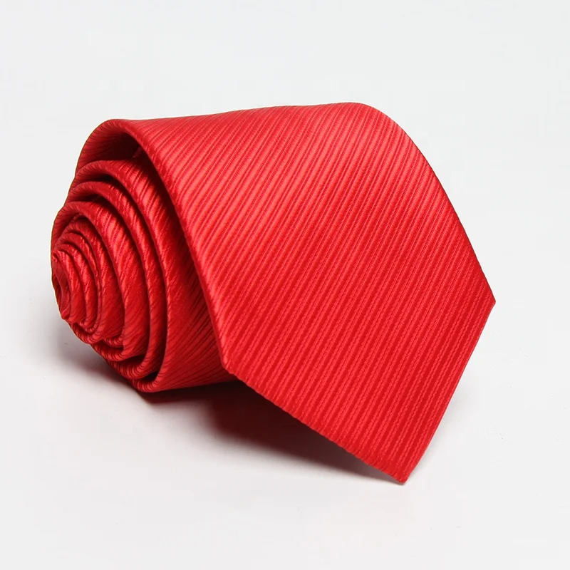 mens neck italian solid pure black luxury classical suit red stripe tie maroon necktie mens ties red stripe for men italian