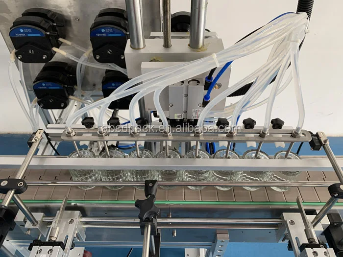 Hot Sale Automatic peristaltic pump Oils Filler   Liquid Filling Machine