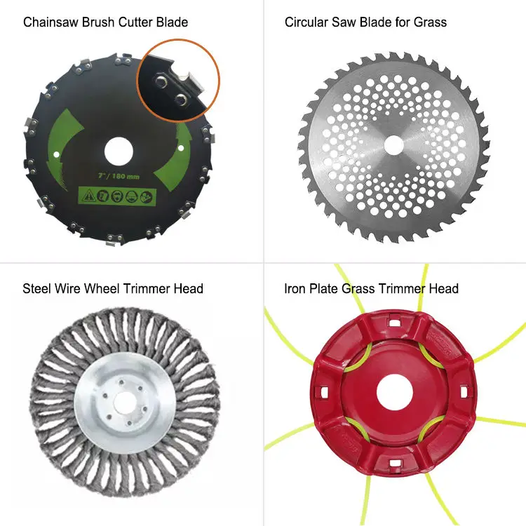 Weed Eater Wacker Lawn Mower Grass Trimmer Brush Cutter Blade for Grass Brush Cutting