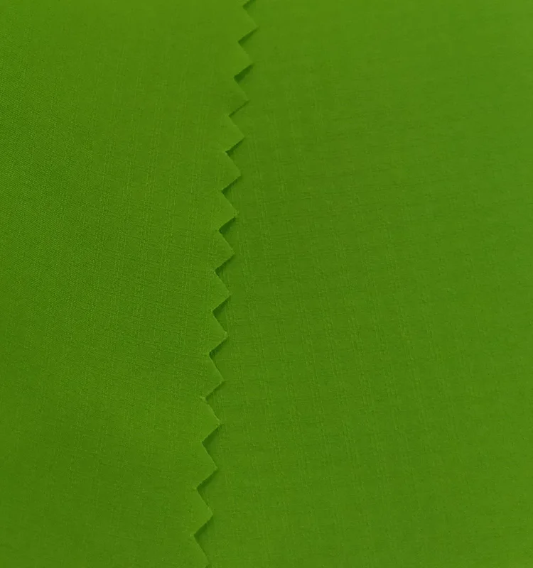 Hot Sale Fluorescent Color and Neon Color 100% Polyester Matt High Visibility tc check plaid fabric for Uniform Workwear