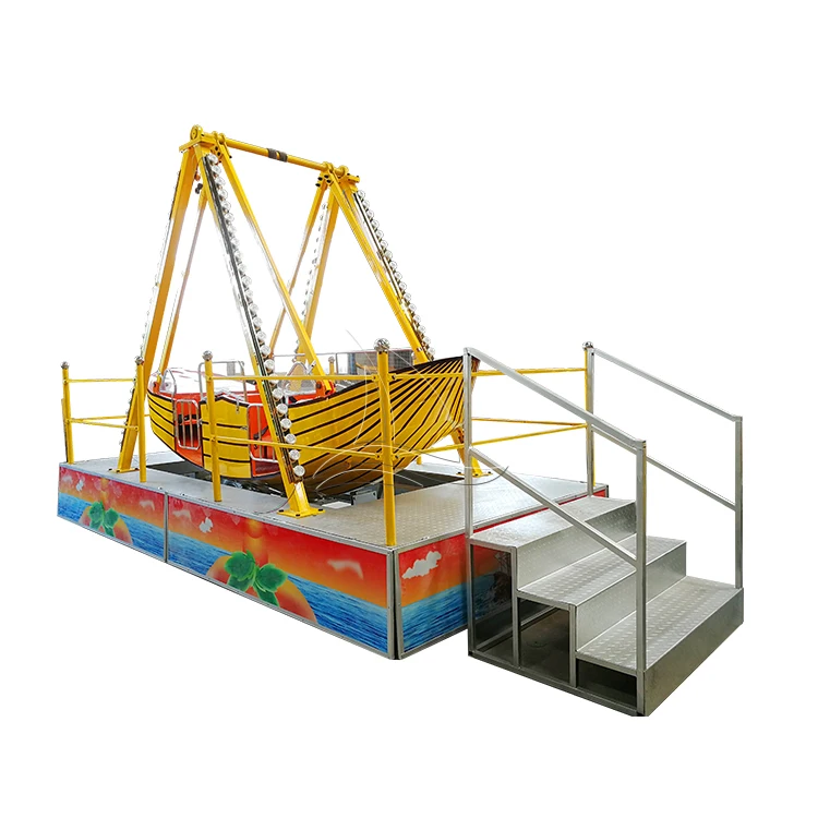 Hot selling popular games ride mini pirate ship school and kindergarten amusement equipment kids mini pirate ship