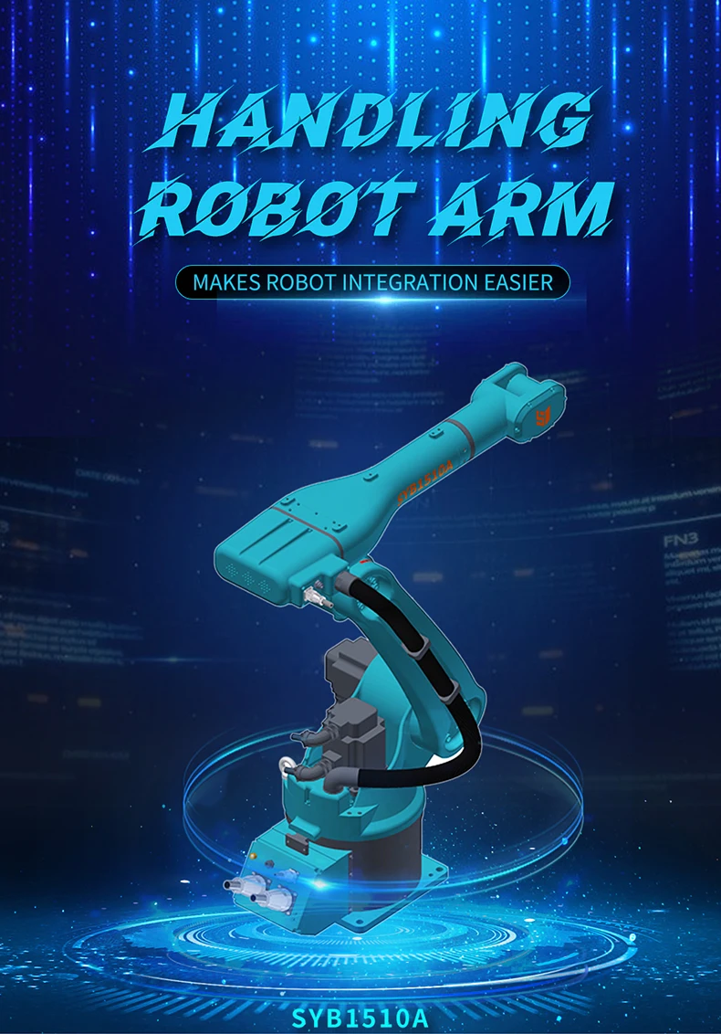 China Supplier 6 Axis Industrial Robotic Arm Automatic Manipulator Handling Robot Smart Laser Welding Machine