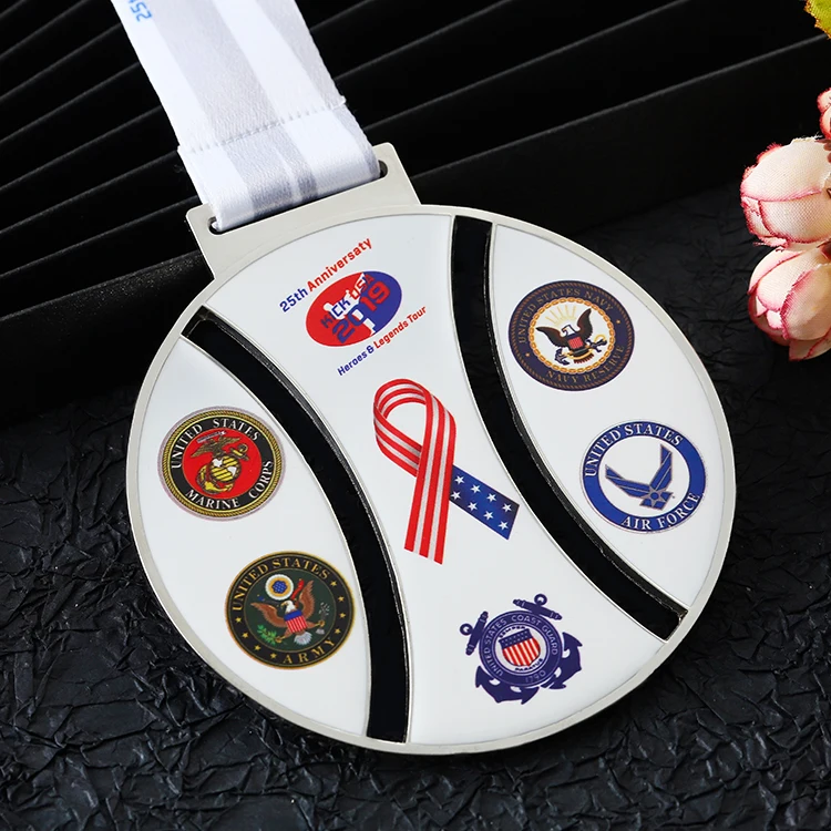 2024 new arrival school gold football race medals soft enamel logo pickleball softball soccer commemorative medal