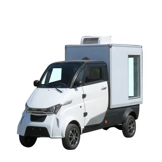 Modern Design EEC L7e 4000w Motor With 105ah Lithium Battery Delivery Food 4 Wheel Electric Mini Truck Van Cargo