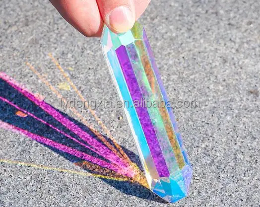 Diy Rainbow Maker Stained Glass k9 Crystal Prism Ab Decor Sun Catchers Hanging For Windows Car Home Decoration