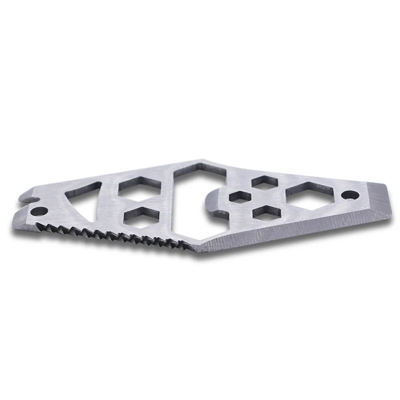 
Custom Titanium Survival Tactical Gear Multi Too Pocketl EDC Keychain Tool 