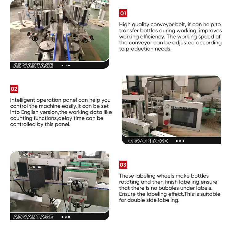 automatic vertical cooking ial Glass Jar Can Sticker Wine Water Bottle toilet cleaner plastics round bottle labeling machine