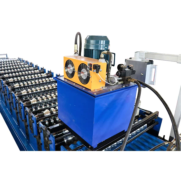Double-layer tile roller forming ironmaking metal roof panel mold machine
