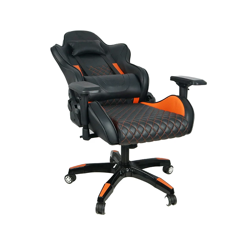 
Foshan Manufacturer Recliner Customized Wholesale OEM Car Style PC PU Leather Ergonomic Gaming Gamer Chair 