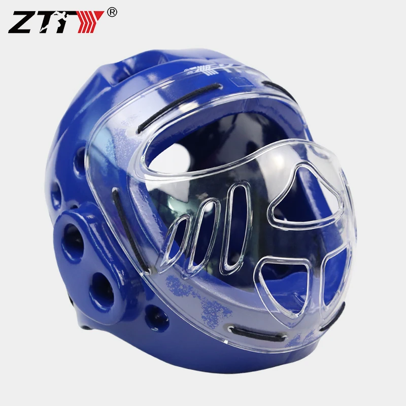 Factory Price Taekwondo Equipment 5 in 1 Set Bamboo Pattern Headgear Chest Protector Groin Arm Shin Guard