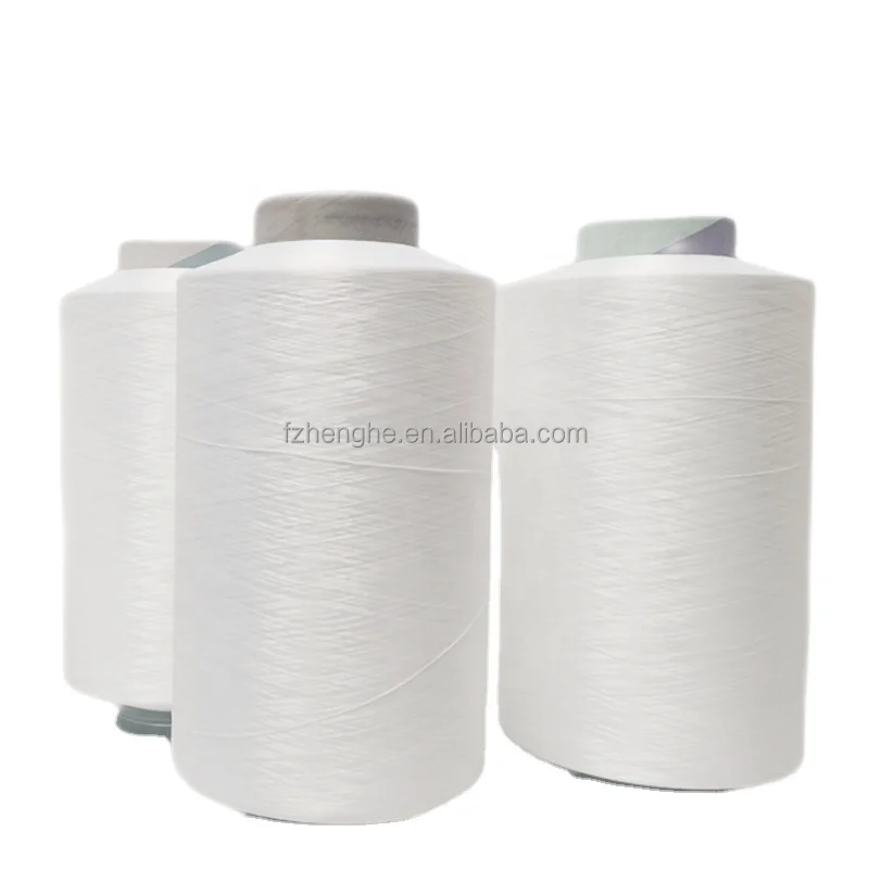 6 Wholesale Yarn Nylon DTY 15D 6F Bright Microfiber Women Kurti White Anti Stretch Style Pattern Color Knitting Feature Hand Raw