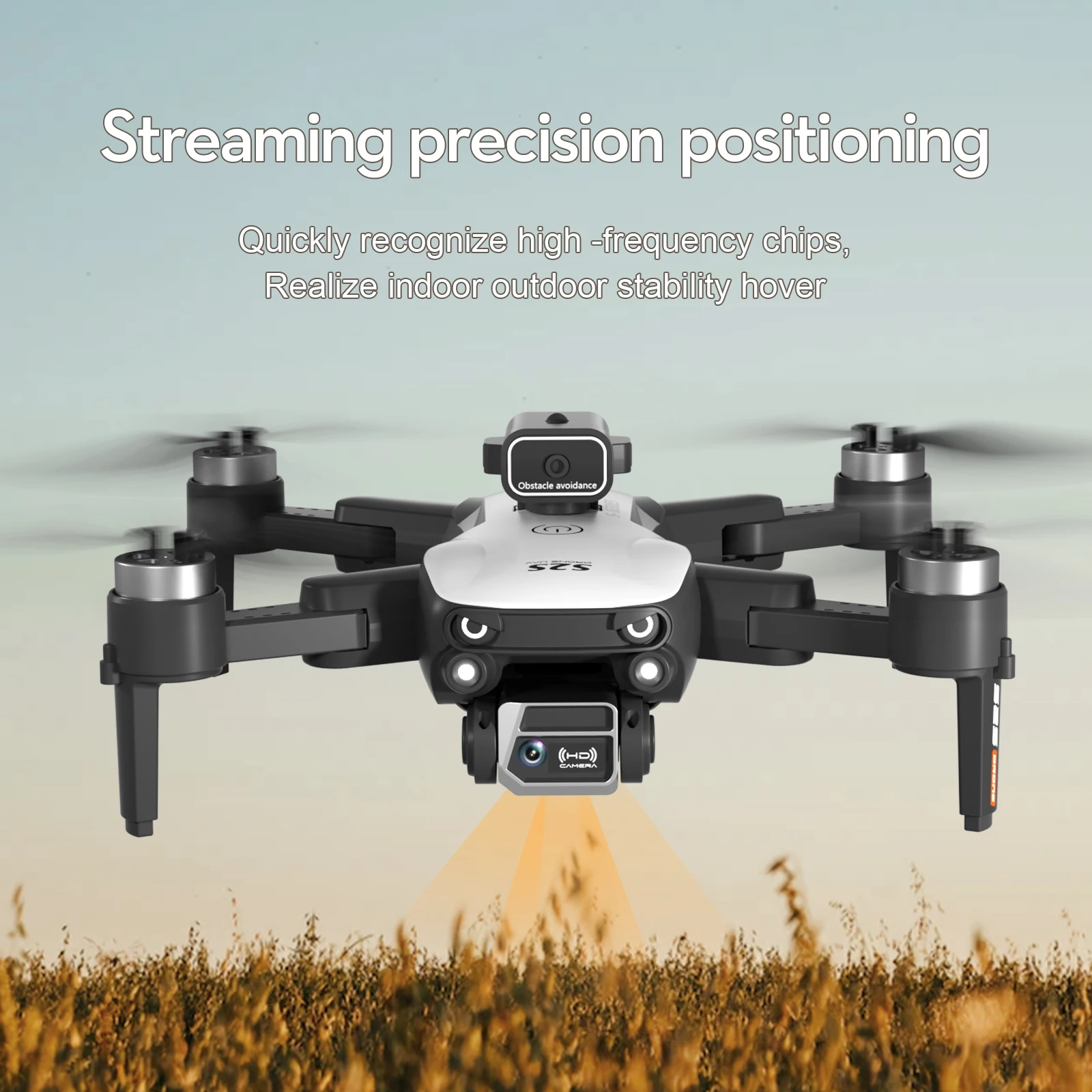 S2S 4K Professional Folding Brushless Drone with Dual Lens WIFI Aerial Photography Obstacle Avoidance RC Drones
