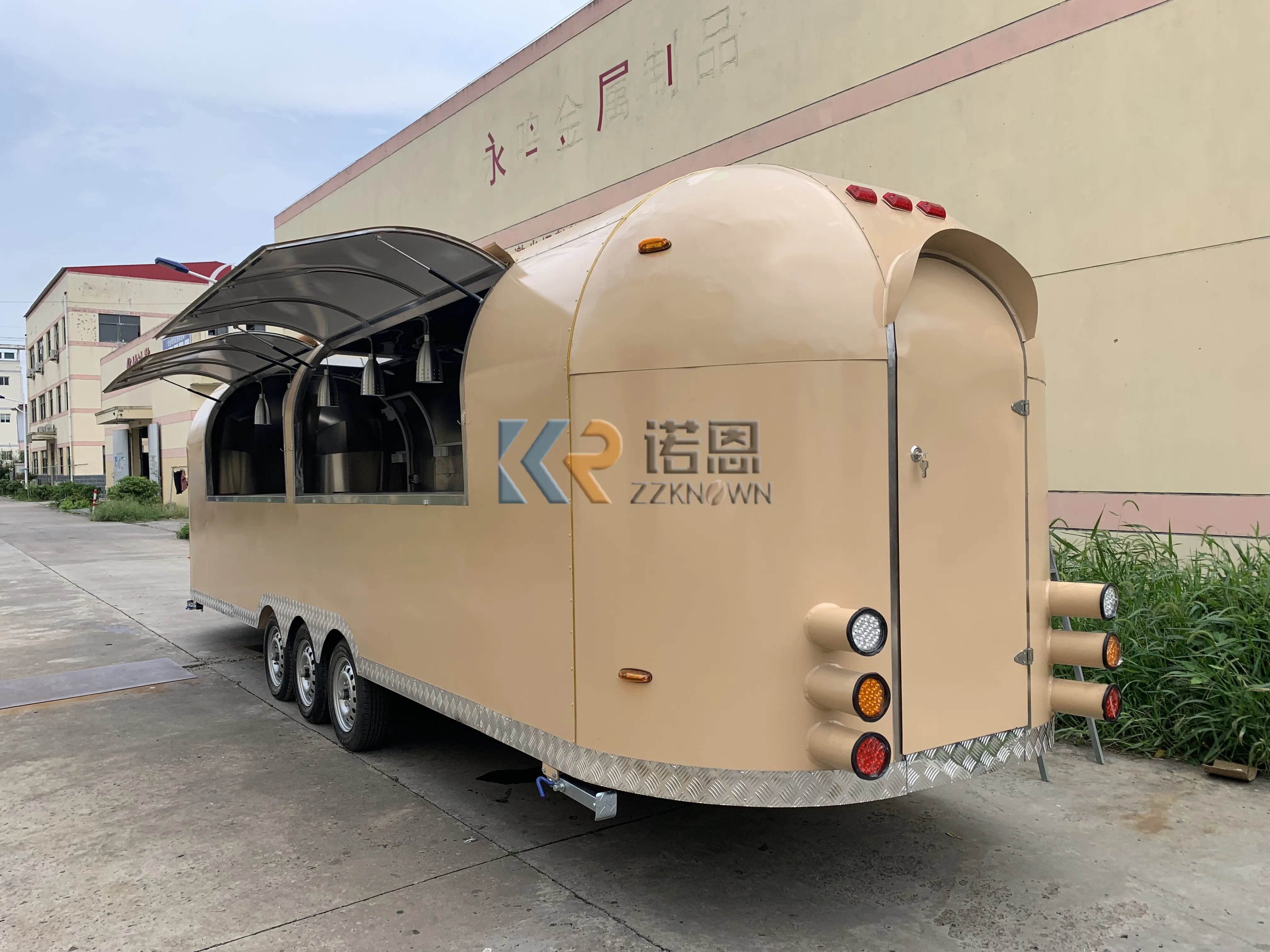 Коммерческая уличная тележка для пищевых продуктов полнооборудованный Британский двухслойный автобус