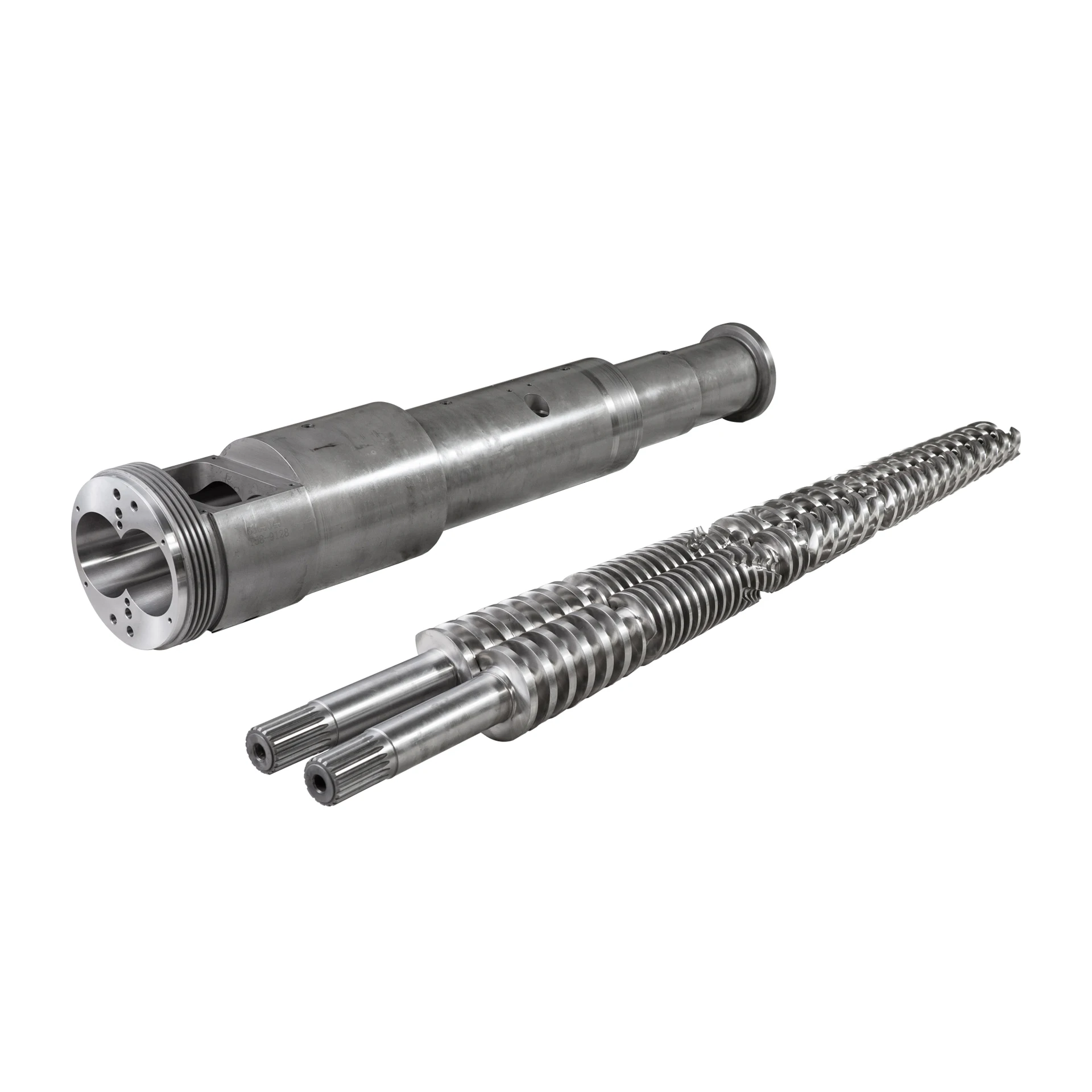 Plastic extrusion Screw for extruder screw and barrel for plastic extruder machine