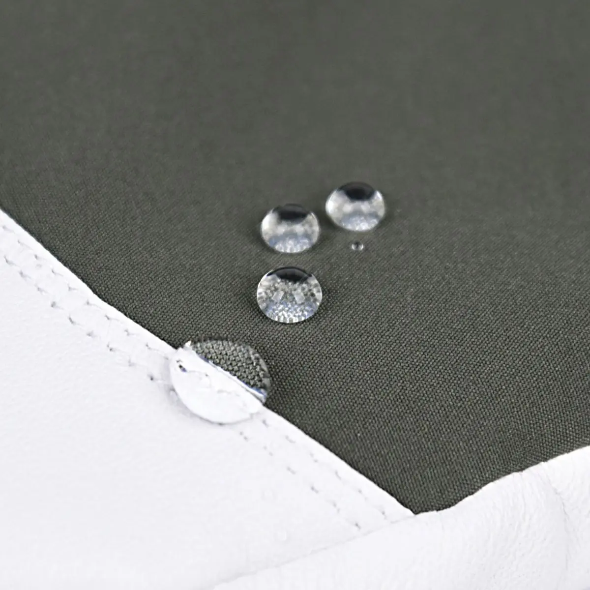 Real Leather Ski Gloves Waterproof Snow Mitten Leather Snowmobile Mittens Gloves with Long Cuff