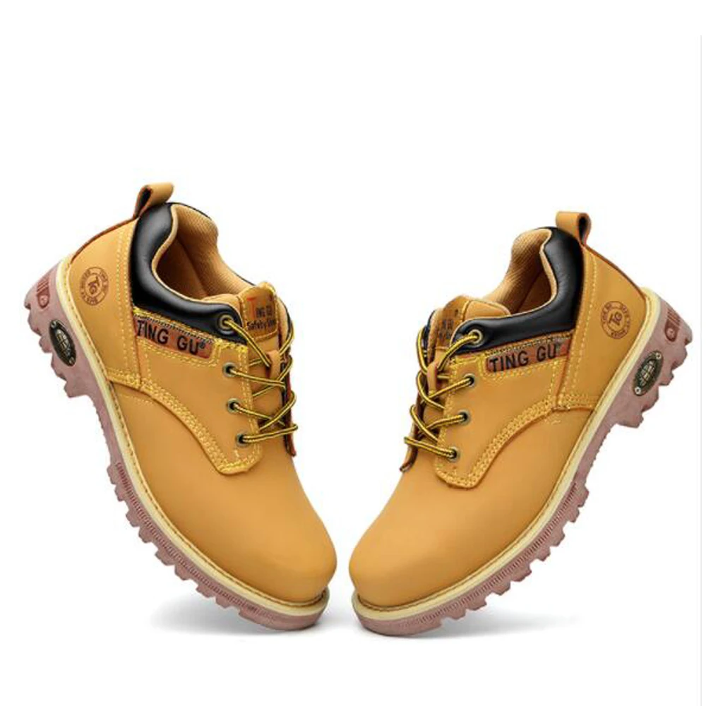 New design  microfiber leather low cut  steel toe safety shoes  , industrial worker safety shoes wholesale